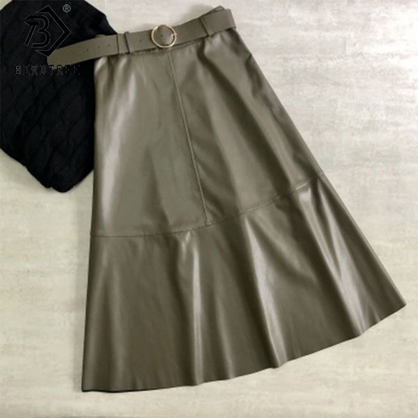 autumn winter women pu skirts sashes fashion high waist midi skirt office lady solid bottoms b08908k 210309, Black
autumn winter women pu skirts sashes fashion high waist midi skirt office lady solid bottoms b08908k 210309, Black
