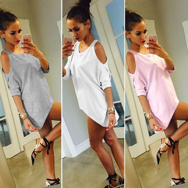 women's t-shirt off-the-shoulder loose bat shirt black gray yellow white good quality
women's t-shirt off-the-shoulder loose bat shirt black gray yellow white good quality