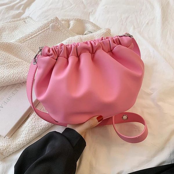 evening bags solid color pleated bucket bag underarm 2021 summer pu leather women's designer handbag high capacity shoulder messenger
evening bags solid color pleated bucket bag underarm 2021 summer pu leather women's designer handbag high capacity shoulder messenger