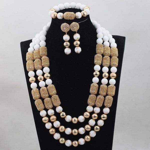 earrings & necklace trendy 2021 african white beads jewelry sets quality accessories set abh176, Silver
earrings & necklace trendy 2021 african white beads jewelry sets quality accessories set abh176, Silver