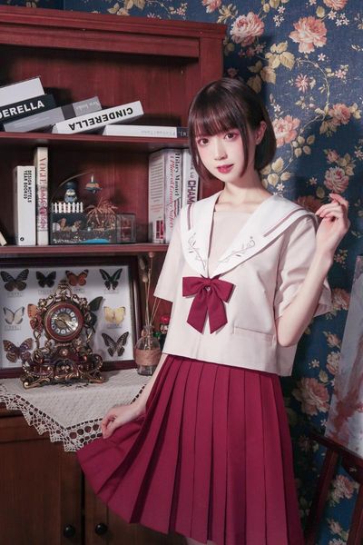 clothing sets first love orthodox jk uniform sailor suit japanese school uniforms, White
clothing sets first love orthodox jk uniform sailor suit japanese school uniforms, White
