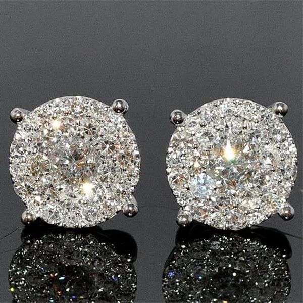 stud vagzeb dazzling round shape wedding earrings for women full cubic zirconia bling female earring trendy jewelry, Golden;silver
stud vagzeb dazzling round shape wedding earrings for women full cubic zirconia bling female earring trendy jewelry, Golden;silver