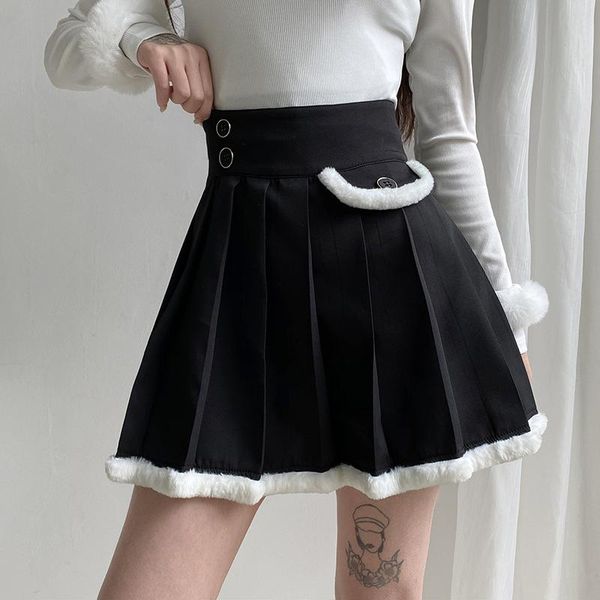 skirts yyxz spring autumn fashion slim cute contrast color patchwork fur high waist sml black woman casual pleated skirt lady
skirts yyxz spring autumn fashion slim cute contrast color patchwork fur high waist sml black woman casual pleated skirt lady
