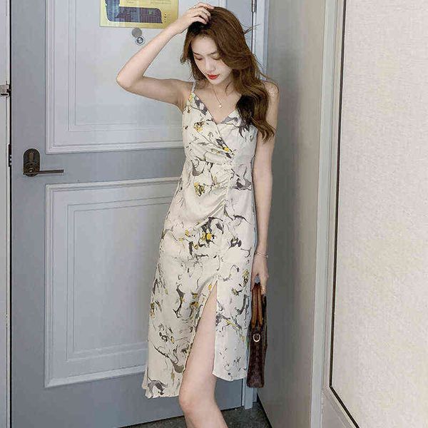 casual dresses 2022 french platycodon grandiflorum slim fit gentle wind broken flower suspender dress temperament v-neck bag hip split skirt, Black;gray
casual dresses 2022 french platycodon grandiflorum slim fit gentle wind broken flower suspender dress temperament v-neck bag hip split skirt, Black;gray