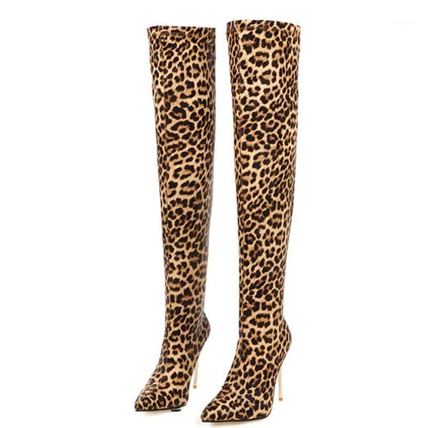 boots stretch slim thigh high women autumn over-the-knee ladies leopard silver long fetish shoes large size 48, Black
boots stretch slim thigh high women autumn over-the-knee ladies leopard silver long fetish shoes large size 48, Black