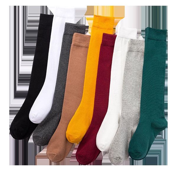 socks & hosiery women's solid color cotton japanese calf student middle tube black knee-length, Black;white
socks & hosiery women's solid color cotton japanese calf student middle tube black knee-length, Black;white
