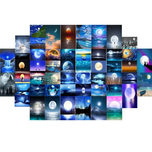 wall stickers 50pcs blue starry ocean landscape pictures collage kits moon night sky po collections for girl teens room decorations
wall stickers 50pcs blue starry ocean landscape pictures collage kits moon night sky po collections for girl teens room decorations