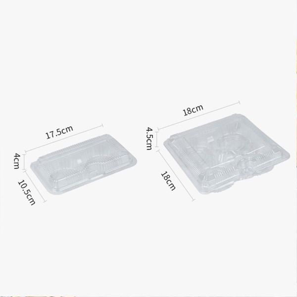 100 pcs 2-grids disposable package boxes transparent baking packaging boxes egg tart trays for home restaurant
100 pcs 2-grids disposable package boxes transparent baking packaging boxes egg tart trays for home restaurant