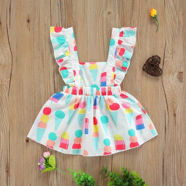 girl's dresses summer toddler baby girls mini dress children ice cream printing flying sleeve princess infant outwear cotton clothings, Red;yellow
girl's dresses summer toddler baby girls mini dress children ice cream printing flying sleeve princess infant outwear cotton clothings, Red;yellow