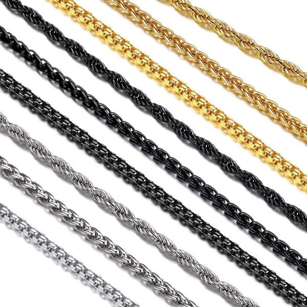 chains stainless steel cuban link necklaces for men women keel rose box jewelry choker collares punk vintage wholesale kpop diy, Silver
chains stainless steel cuban link necklaces for men women keel rose box jewelry choker collares punk vintage wholesale kpop diy, Silver