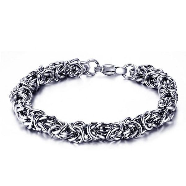 charm bracelets european and american domineering personality trend interlocking multi ring titanium steel men's bracelet, Golden;silver
charm bracelets european and american domineering personality trend interlocking multi ring titanium steel men's bracelet, Golden;silver