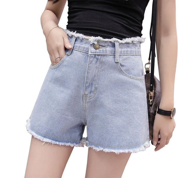 women's shorts fray hem denim 2021 high waist button ripped women short jeans straight leg skinny tassel streetwear, White;black
women's shorts fray hem denim 2021 high waist button ripped women short jeans straight leg skinny tassel streetwear, White;black