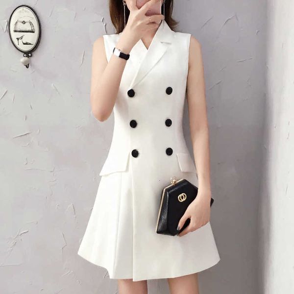 profsional dr's summer 2021 fashion temperament white ol suit medium length sleevels vt skirt, Black;gray
profsional dr's summer 2021 fashion temperament white ol suit medium length sleevels vt skirt, Black;gray