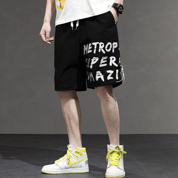 men's shorts 2021 summer men casual ice silk handsome trendy personality eye-catching fashion sports beach five-point, White;black
men's shorts 2021 summer men casual ice silk handsome trendy personality eye-catching fashion sports beach five-point, White;black