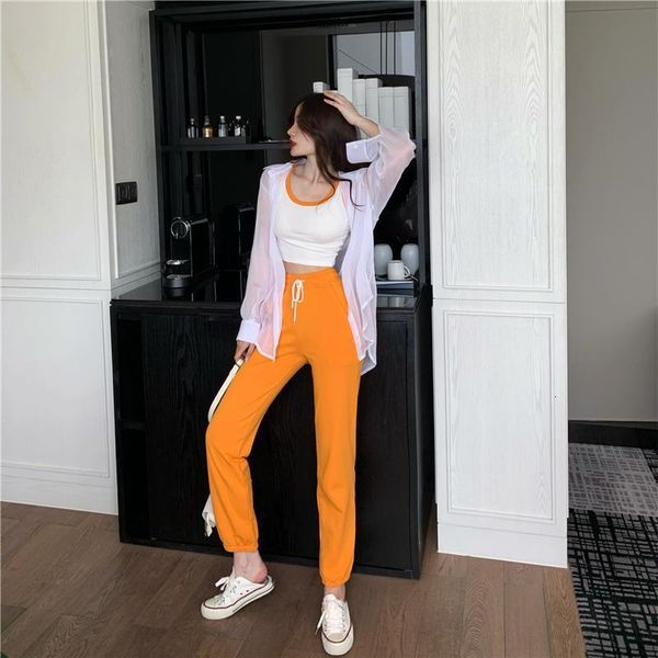 2021 female summer two-piece define vest harvest and casual pants sport suit set mujer verano wf308 wp9v, Black;brown
2021 female summer two-piece define vest harvest and casual pants sport suit set mujer verano wf308 wp9v, Black;brown