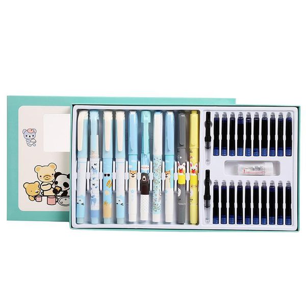 fountain pens kawaii fashion color pattern gel pen black liquid-ink 0.5mm writing school students exam office accessories stationery supplie
fountain pens kawaii fashion color pattern gel pen black liquid-ink 0.5mm writing school students exam office accessories stationery supplie