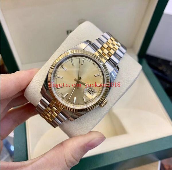 luxury men's watches 36mm 116233 116234 calendar jubilee bracelet mechanical automatic stainless steel bracelet fashion wristwatches, Slivery;brown
luxury men's watches 36mm 116233 116234 calendar jubilee bracelet mechanical automatic stainless steel bracelet fashion wristwatches, Slivery;brown