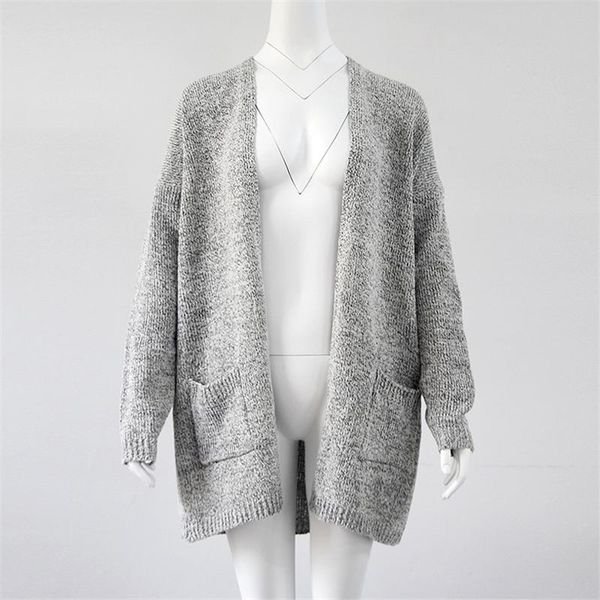 women's sweaters autumn and winter long sweater sleeve large pocket warm fashion casual loose cardigan, White;black
women's sweaters autumn and winter long sweater sleeve large pocket warm fashion casual loose cardigan, White;black