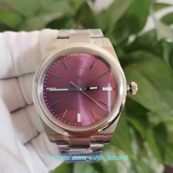 bp maker watches perpetual 39mm 114300 red grape dial sapphire 904 steel swiss cal.2813 2836 3132 movement automatic mens men's men, Slivery;brown
bp maker watches perpetual 39mm 114300 red grape dial sapphire 904 steel swiss cal.2813 2836 3132 movement automatic mens men's men, Slivery;brown