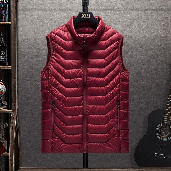 men's vests sleeveless vest autumn winter fashion male cotton-padded coats men stand collar waistcoats clothing 6xl women, Black;white
men's vests sleeveless vest autumn winter fashion male cotton-padded coats men stand collar waistcoats clothing 6xl women, Black;white