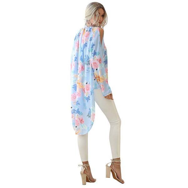 2021 womens blouses summer floral print chiffon shirt plus size elegant ladies off shoulder blouse femme p4md, White
2021 womens blouses summer floral print chiffon shirt plus size elegant ladies off shoulder blouse femme p4md, White
