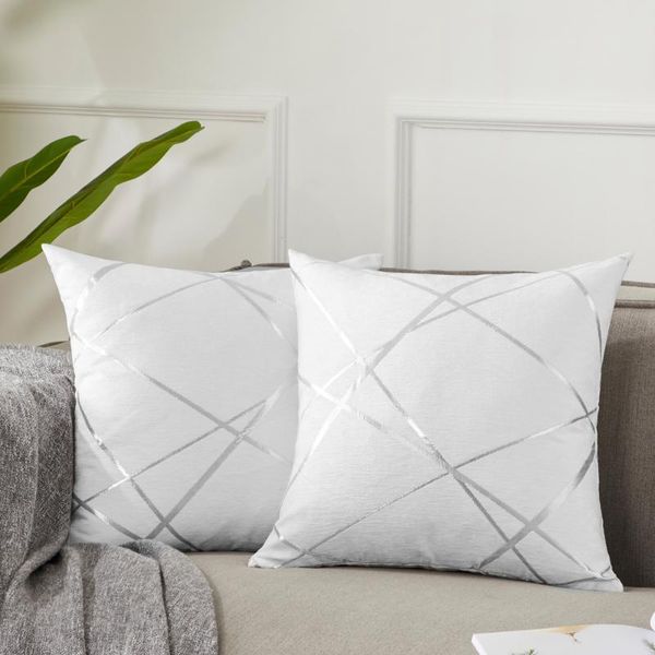 cushion/decorative pillow 2pcs white grey cushion cover sofa home decoration geometric stripe european style covers for couch office 45x45
cushion/decorative pillow 2pcs white grey cushion cover sofa home decoration geometric stripe european style covers for couch office 45x45