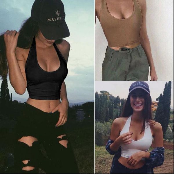 fashion womens summer deep o neck tank sports vest sleeveless fitness stretch workout crop, White
fashion womens summer deep o neck tank sports vest sleeveless fitness stretch workout crop, White