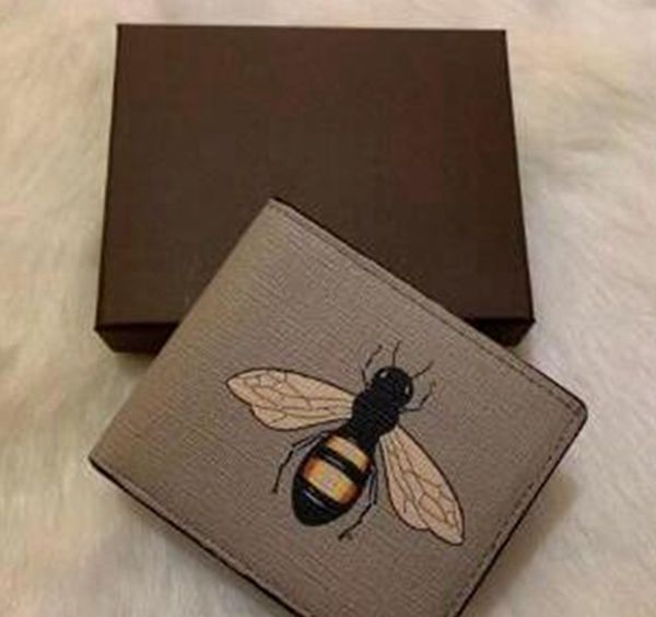 2022 men animal short wallet leather black snake tiger bee wallets women long style luxury purse wallet card holders with, Red;black
2022 men animal short wallet leather black snake tiger bee wallets women long style luxury purse wallet card holders with, Red;black