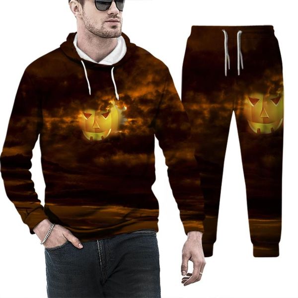 men's tracksuits 2-piece sportswear casual hooded large pocket pullover and pants 3d digital halloween style print, Gray
men's tracksuits 2-piece sportswear casual hooded large pocket pullover and pants 3d digital halloween style print, Gray