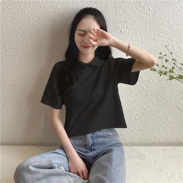ethnic clothing summer women black shirt short sleeve t chinese style tang female solid tshirt casual sweet blouse, Red
ethnic clothing summer women black shirt short sleeve t chinese style tang female solid tshirt casual sweet blouse, Red