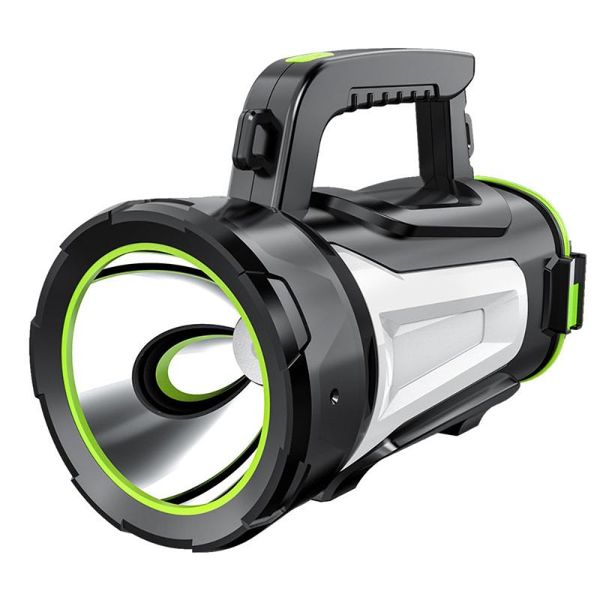 new portable led searchlight rechargeable outdoor waterproof camping camping light multifunctional power torch