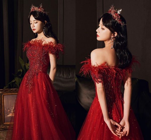 2021 new burgundy muslim evening es robe de soiree feathers dubai prom saudi arabic off the shoulder formal party gown ex2b, Black;red
2021 new burgundy muslim evening es robe de soiree feathers dubai prom saudi arabic off the shoulder formal party gown ex2b, Black;red