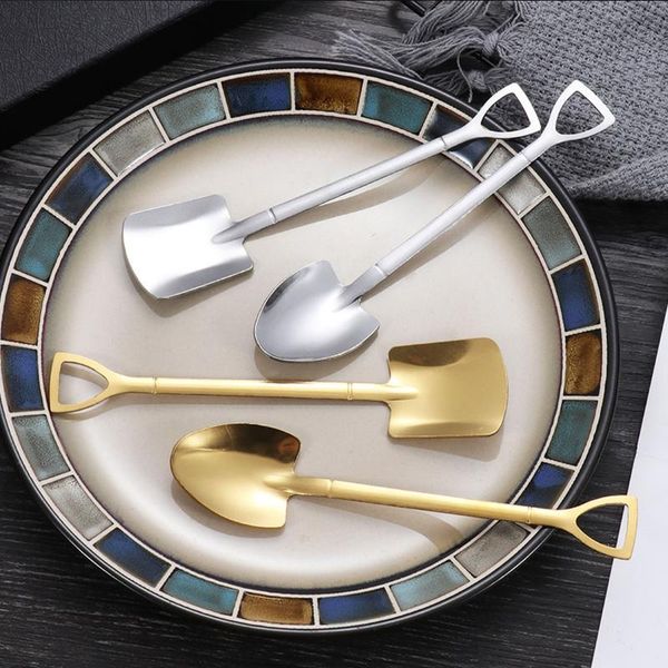 spoons 2/4pcs coffee spoon cutlery set stainless steel retro iron shovel ice cream creative tea-spoon tableware for kitchen
spoons 2/4pcs coffee spoon cutlery set stainless steel retro iron shovel ice cream creative tea-spoon tableware for kitchen