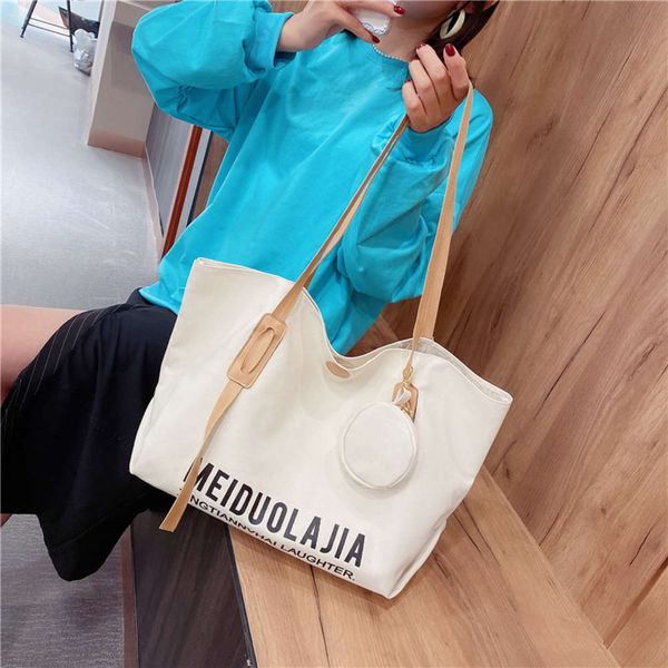 hbp large capacity tote 2021 new women's korean cross shoulder fashion versatile portable canvas bag
hbp large capacity tote 2021 new women's korean cross shoulder fashion versatile portable canvas bag