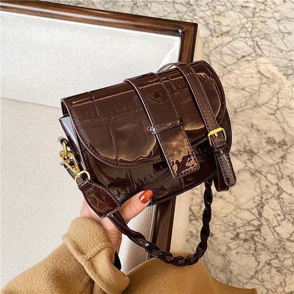 shoulder bags textured women's small 2021 trendy fashion patent leather messenger bag underarm versatile
shoulder bags textured women's small 2021 trendy fashion patent leather messenger bag underarm versatile