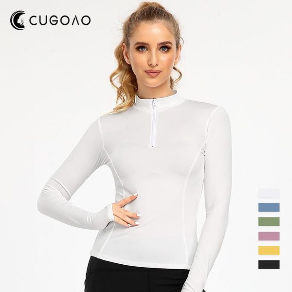 yoga outfit cugoao women's sports wear for fitness running jogging seamless long sleeve gym woman sport shirt female workout
yoga outfit cugoao women's sports wear for fitness running jogging seamless long sleeve gym woman sport shirt female workout