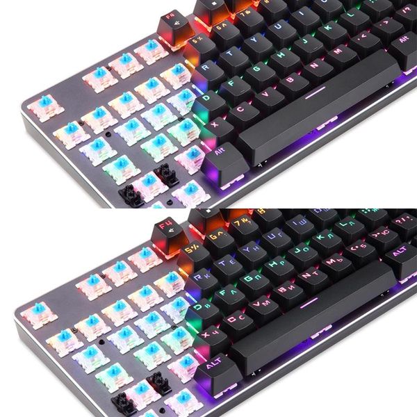 universal rgb usb wired mechanical keyboard 104 keys russian english gaming keyboards for deskcomputer lappc
universal rgb usb wired mechanical keyboard 104 keys russian english gaming keyboards for deskcomputer lappc