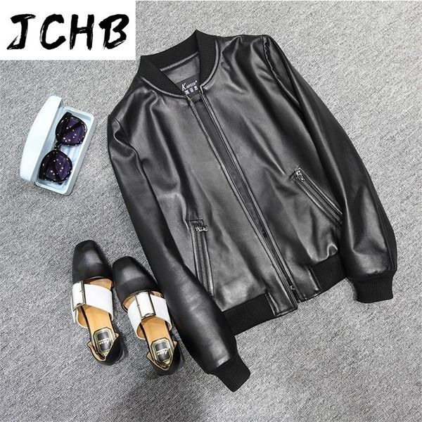 women's leather & faux jchb 2021 100% genuine jacket women natural sheepskin coat female short jackets spring chaquetas de mujer pph36, Black
women's leather & faux jchb 2021 100% genuine jacket women natural sheepskin coat female short jackets spring chaquetas de mujer pph36, Black
