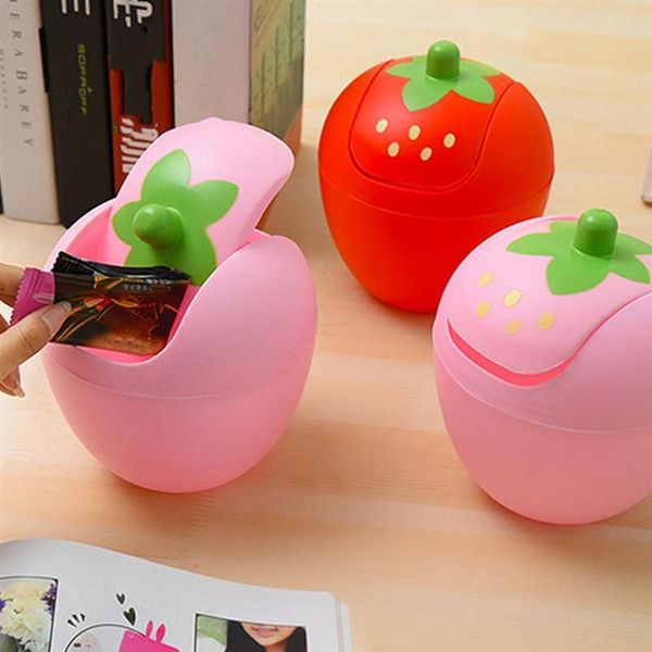 waste bins strawberry mini bin deskplastic garbage basket swing lid dustbin sundries barrel home office organizer
waste bins strawberry mini bin deskplastic garbage basket swing lid dustbin sundries barrel home office organizer