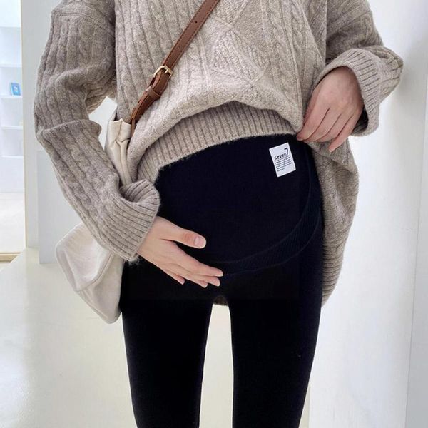 women's leggings maternity cotton belly support pants high plus trousers soft size waist slim-fitting d5x0, Black
women's leggings maternity cotton belly support pants high plus trousers soft size waist slim-fitting d5x0, Black