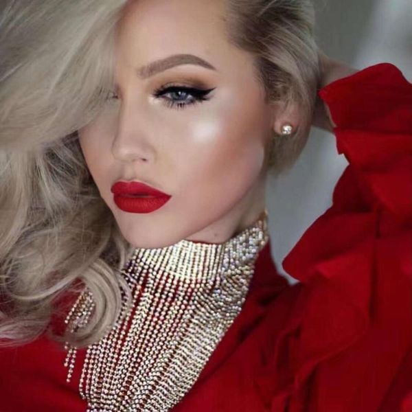 lady special design tassel collar pendant long chokers necklace women rhinestone wedding maxi statement necklace wholesale, Golden;silver
lady special design tassel collar pendant long chokers necklace women rhinestone wedding maxi statement necklace wholesale, Golden;silver
