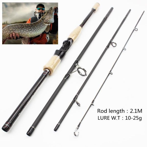 boat fishing rods 2.1m lure rod portable 4 section carp feeder 10-25g m power travel trout wooden handle
boat fishing rods 2.1m lure rod portable 4 section carp feeder 10-25g m power travel trout wooden handle