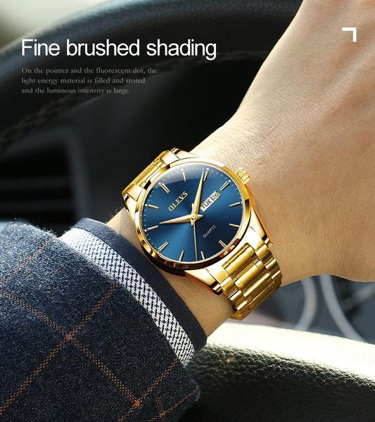 wristwatches relogio masculino men's steel luminous watch fashion date day quartz waterproof analog clock erkek kol saati reloj hombre, Slivery;brown
wristwatches relogio masculino men's steel luminous watch fashion date day quartz waterproof analog clock erkek kol saati reloj hombre, Slivery;brown