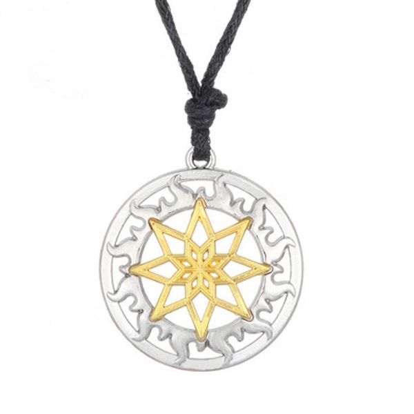 viking six point star necklaces punk retro compass time gem chain irregular pendant slough logo irish gold women men jewelry, Silver
viking six point star necklaces punk retro compass time gem chain irregular pendant slough logo irish gold women men jewelry, Silver