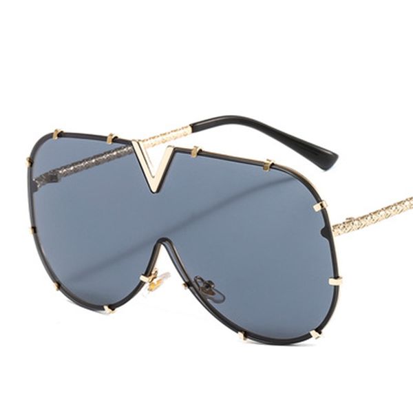 sunglasses fashion sun glasses for men / women big frame shades uv400 eyewear v8, White;black