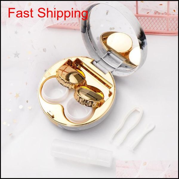 fashion marble stripe contact lens case mini travel glasses lenses box portable eyes care jllqzj carshop2006, Silver
fashion marble stripe contact lens case mini travel glasses lenses box portable eyes care jllqzj carshop2006, Silver