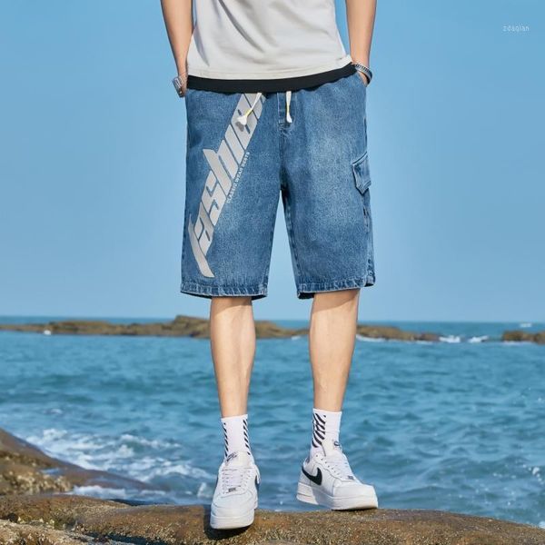 men's jeans 5xl 6xl 7xl 8xl summer brand plus size denim shorts fashion english elements wild big pockets lace five-point pants, Blue
men's jeans 5xl 6xl 7xl 8xl summer brand plus size denim shorts fashion english elements wild big pockets lace five-point pants, Blue