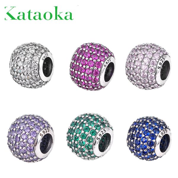 100% genuine 925 sterling silver sparking charm cz beads fit original european charms diy bracelet jewelry making q0531, Black
100% genuine 925 sterling silver sparking charm cz beads fit original european charms diy bracelet jewelry making q0531, Black