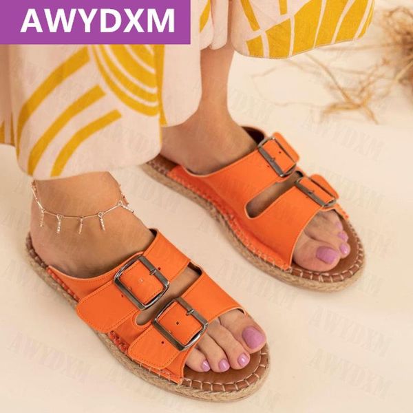 slippers 2021 summer women sandals pu leather buckle strap flat heel casual beach shoes ladies flip flops comfort female slides, Black
slippers 2021 summer women sandals pu leather buckle strap flat heel casual beach shoes ladies flip flops comfort female slides, Black