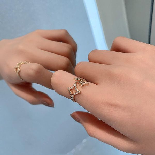 wedding rings 2021 star diamond ring for women statement opening adjustable trendy jewelry engagement party gift, Slivery;golden
wedding rings 2021 star diamond ring for women statement opening adjustable trendy jewelry engagement party gift, Slivery;golden